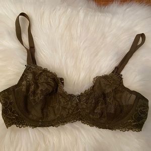 Savage X Olive lace bra